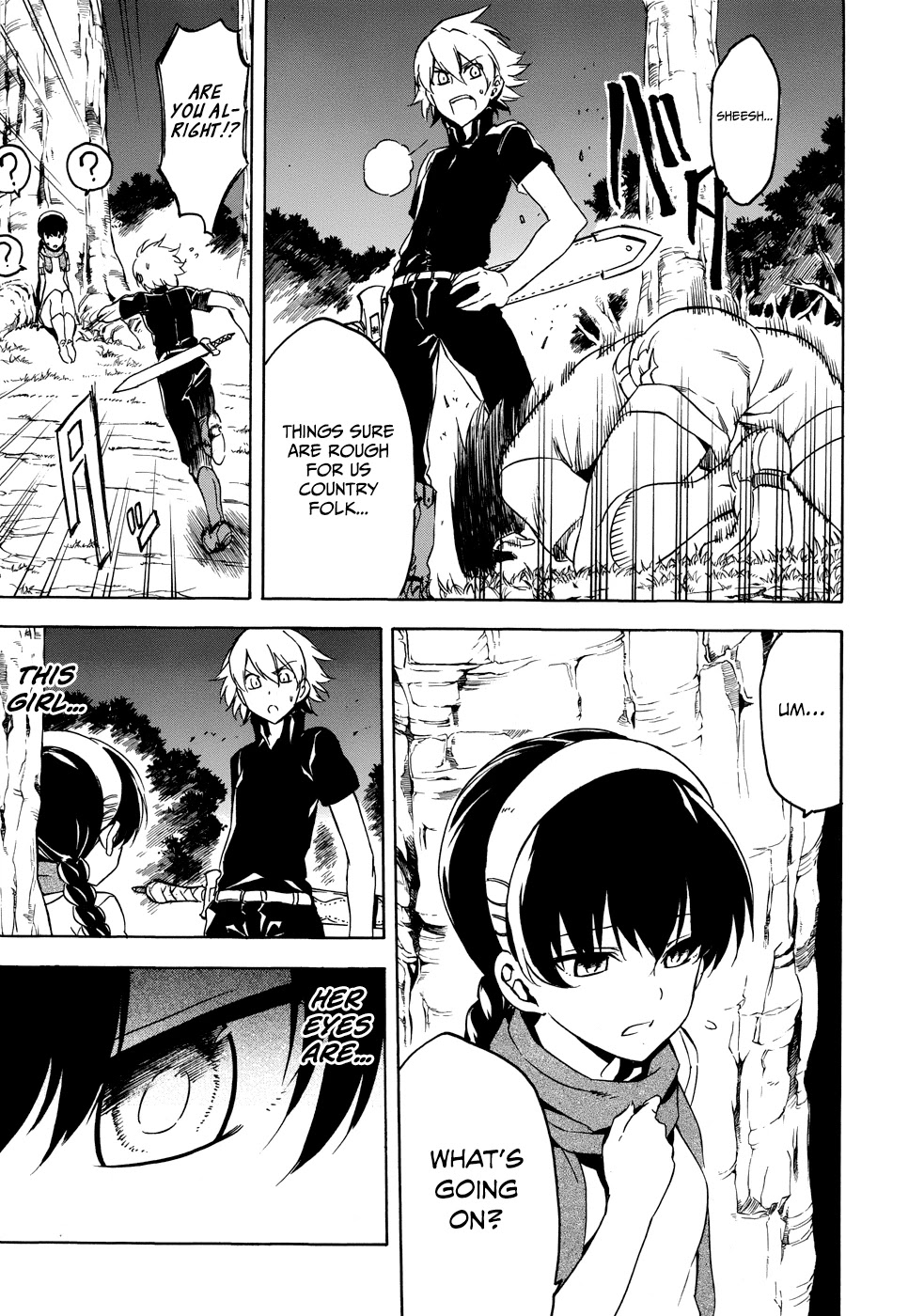 Akame ga Kiru! 1.5 Chapter 1 page 14 - Chapter 1: Kill the Blackness
