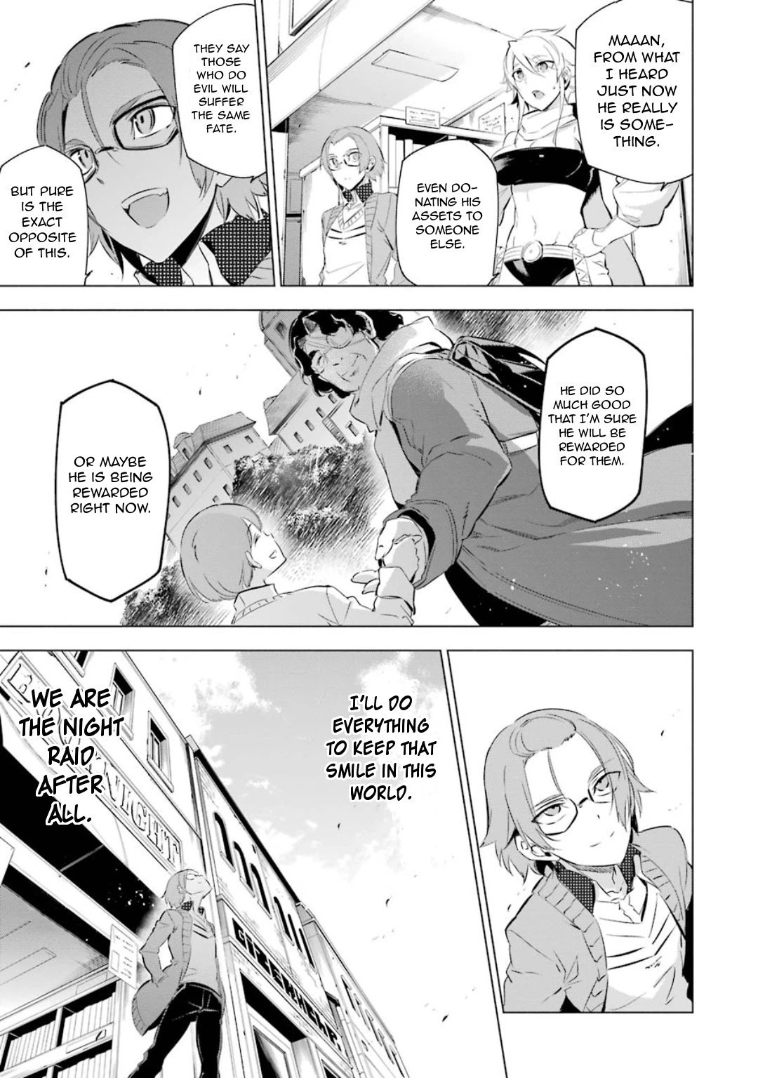 Akame ga Kiru! 1.5 Chapter 3 page 40 - Chapter 3: Kill the Lesser Evil