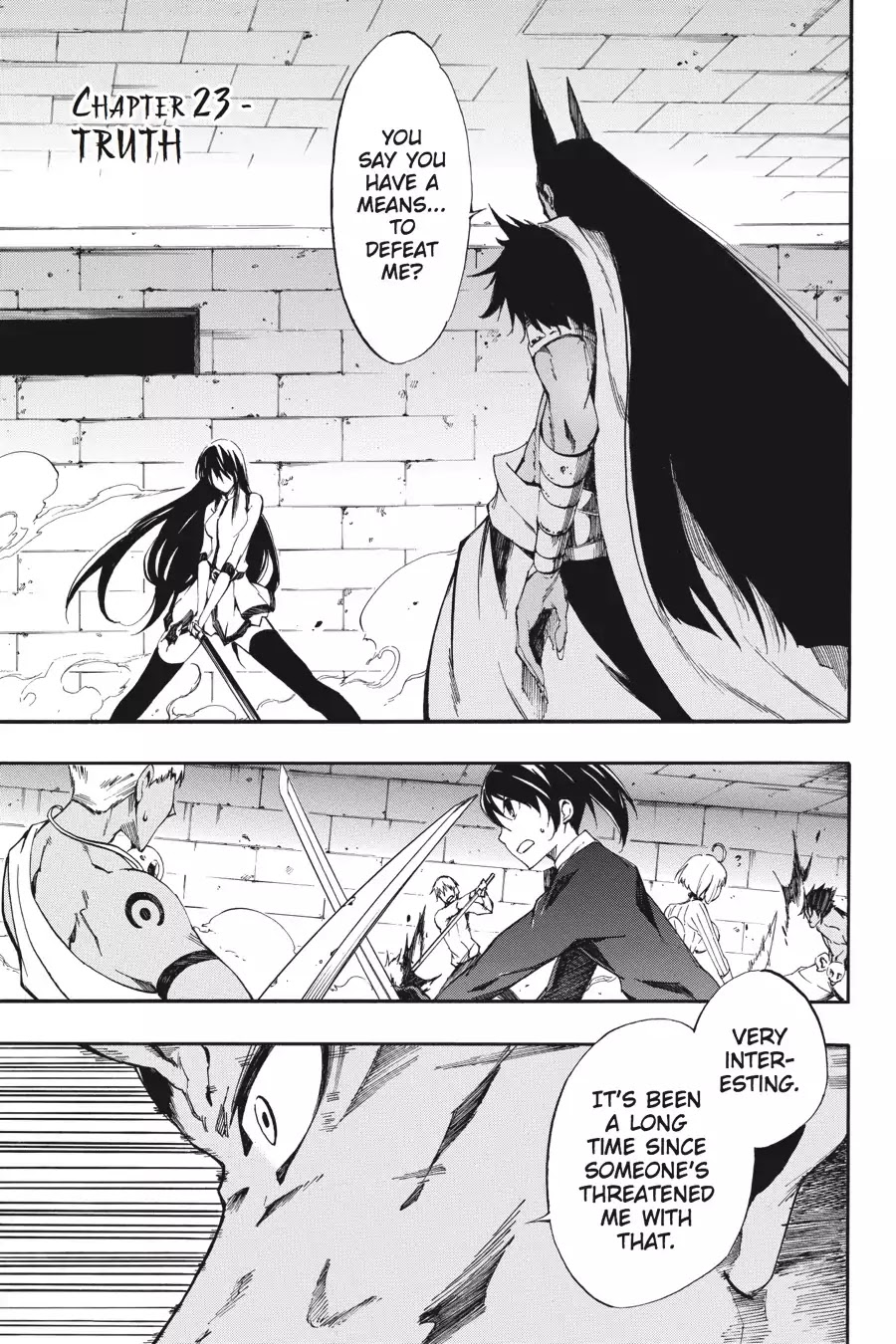 Akame ga Kiru! Zero Chapter 23 page 1 - Chapter 23: Truth
