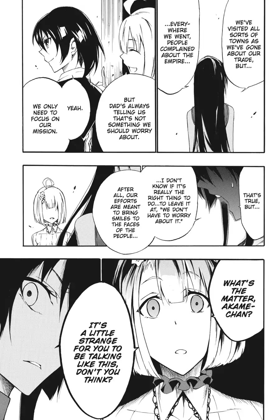 Akame ga Kiru! Zero Chapter 28 page 29 - Chapter 28: Creeping Shadow