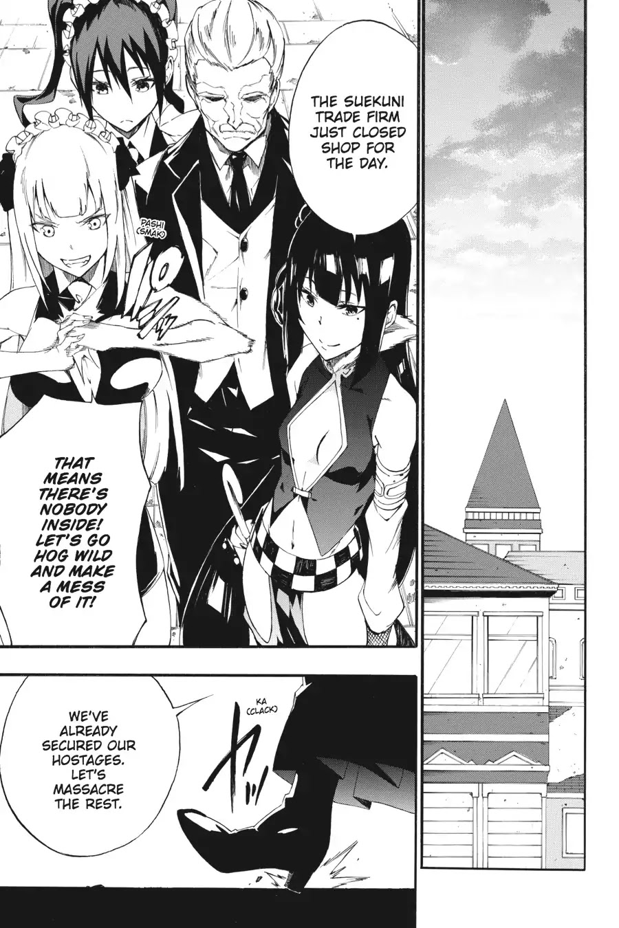 Akame ga Kiru! Zero Chapter 30 page 1 - Chapter 30: Fierce Attack Oarburgh