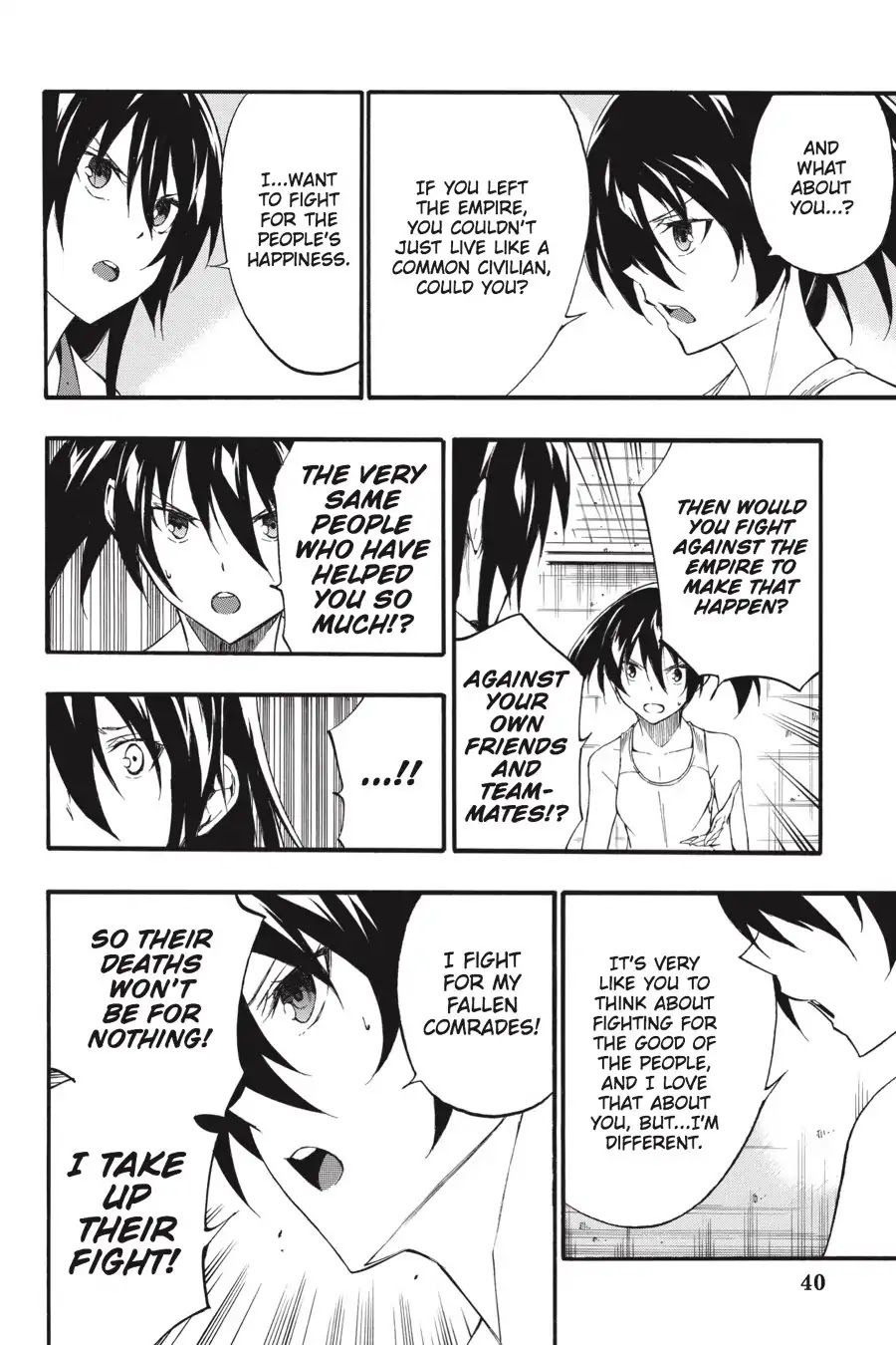 Akame ga Kiru! Zero Chapter 44 page 14 - Chapter 44: A Talk
