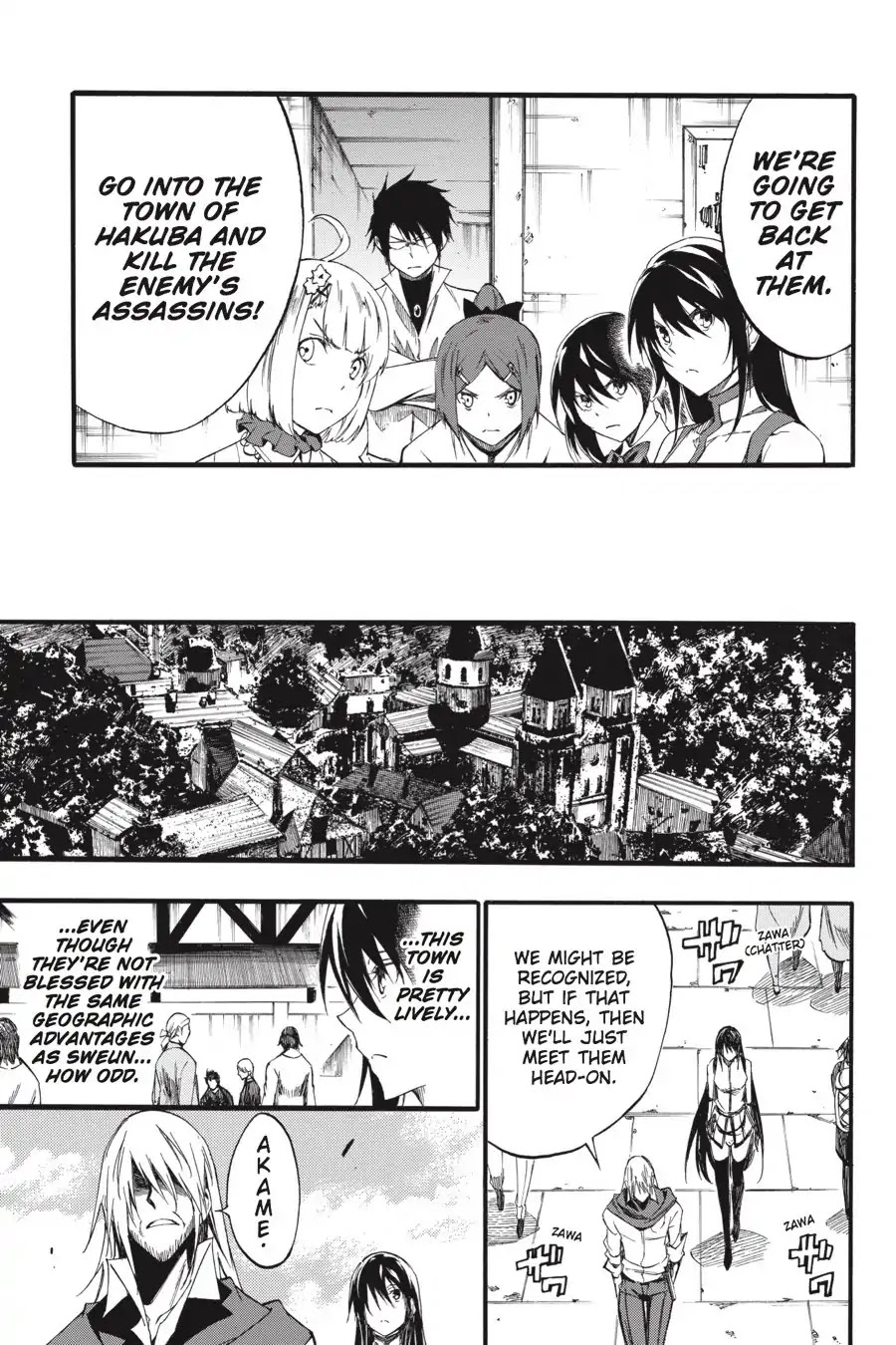 Akame ga Kiru! Zero Chapter 46 page 17 - Chapter 46: Chance Meeting