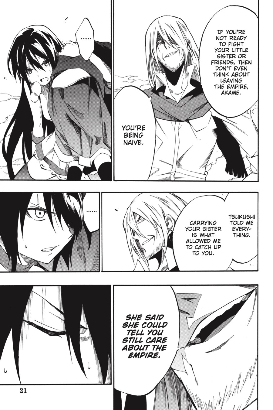 Akame ga Kiru! Zero Chapter 55 page 21 - Chapter 55