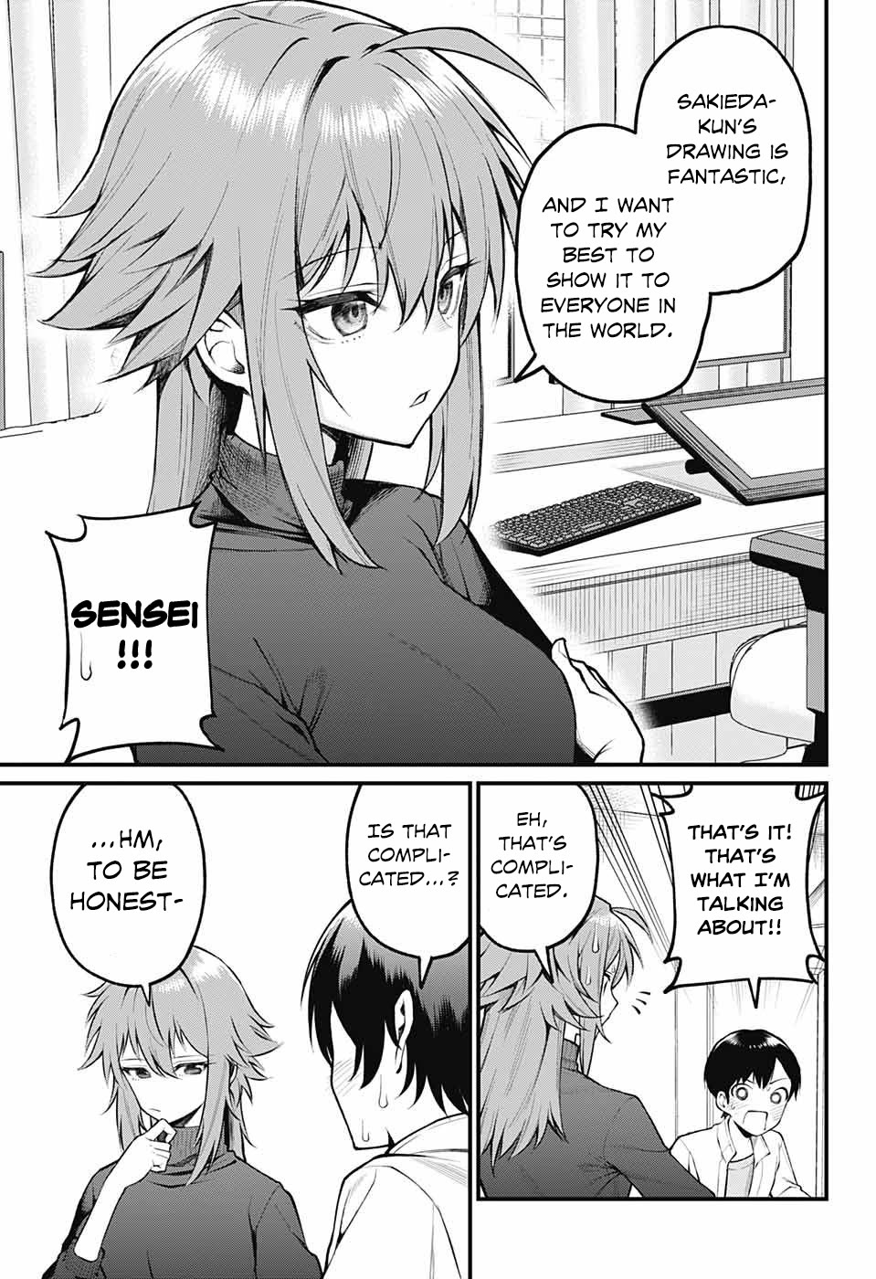 Akanabe-sensei Doesn't Know about Embarrassment Chapter 1 page 19 - Chapter 1: Sensei's Confession