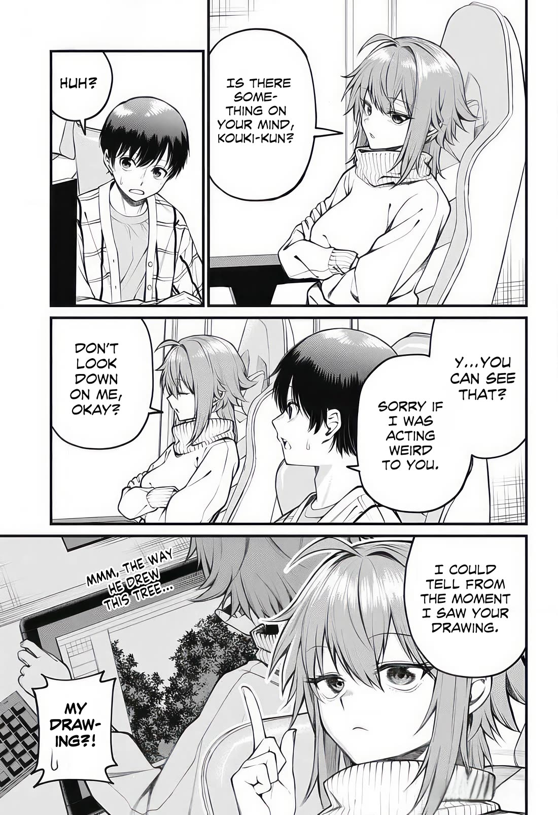 Akanabe-sensei Doesn't Know about Embarrassment Chapter 10 page 3 - Chapter 10: Sensei and Creating Characters