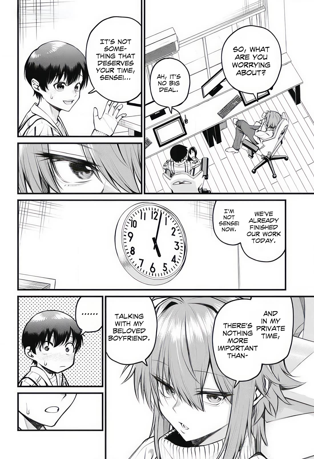 Akanabe-sensei Doesn't Know about Embarrassment Chapter 10 page 4 - Chapter 10: Sensei and Creating Characters