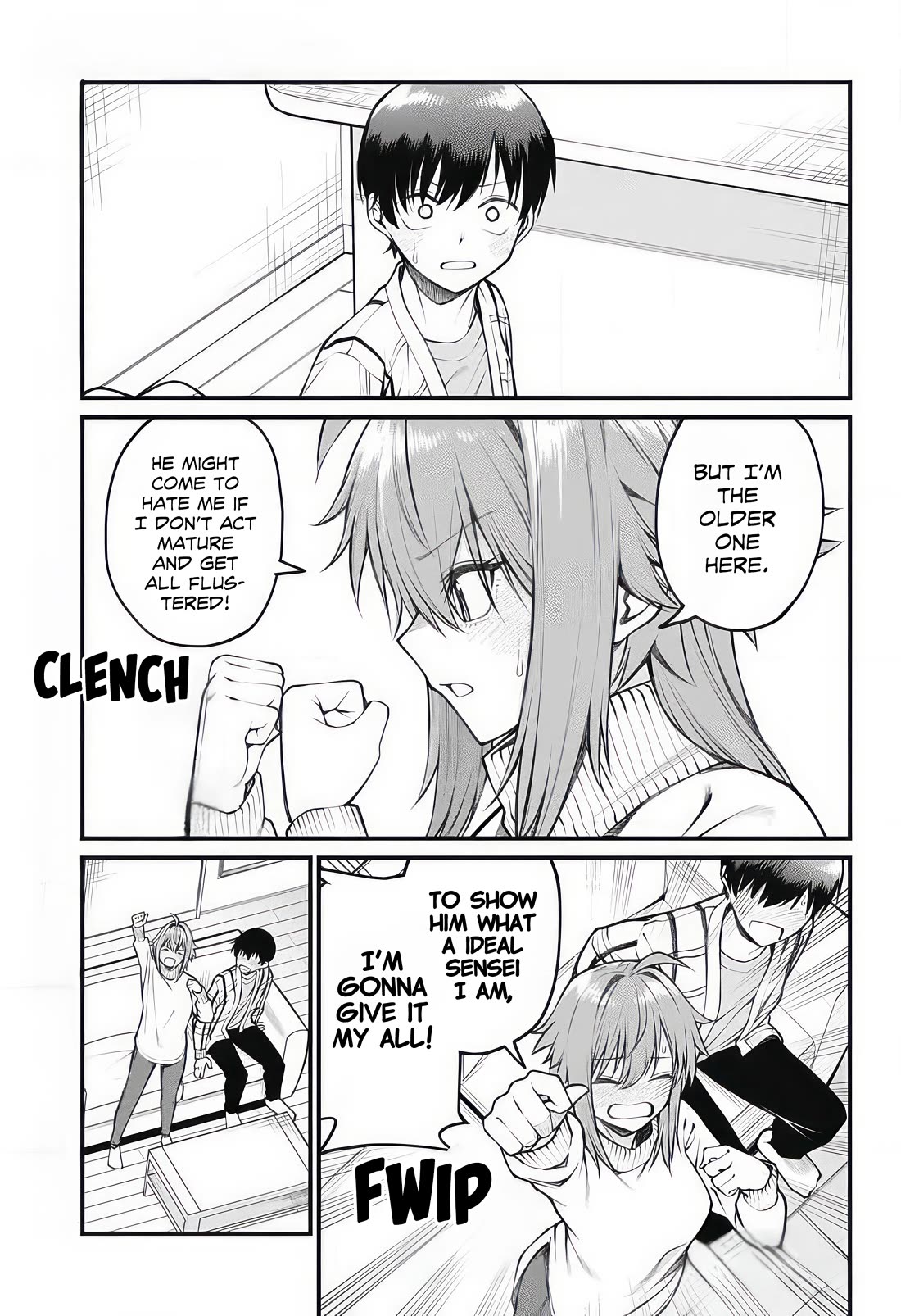 Akanabe-sensei Doesn't Know about Embarrassment Chapter 10 page 9 - Chapter 10: Sensei and Creating Characters