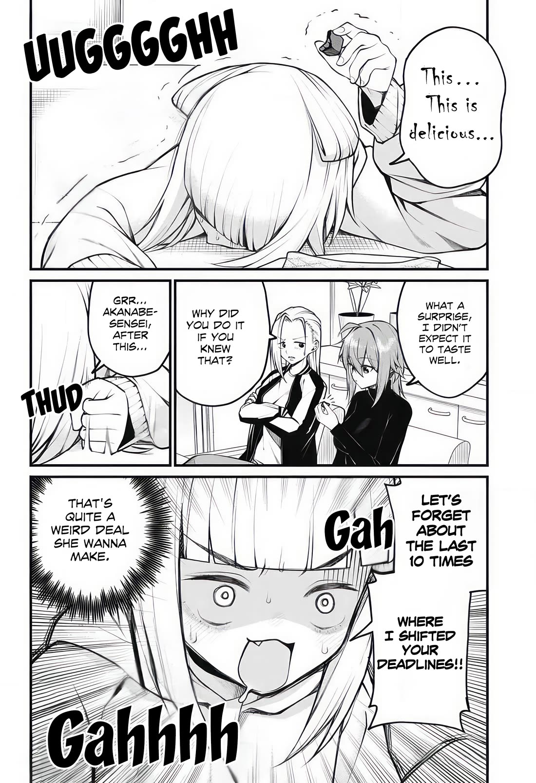 Akanabe-sensei Doesn't Know about Embarrassment Chapter 11 page 10 - Chapter 11: Sensei and Chocolate