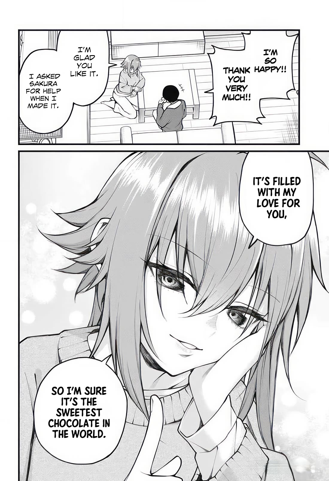 Akanabe-sensei Doesn't Know about Embarrassment Chapter 11 page 12 - Chapter 11: Sensei and Chocolate