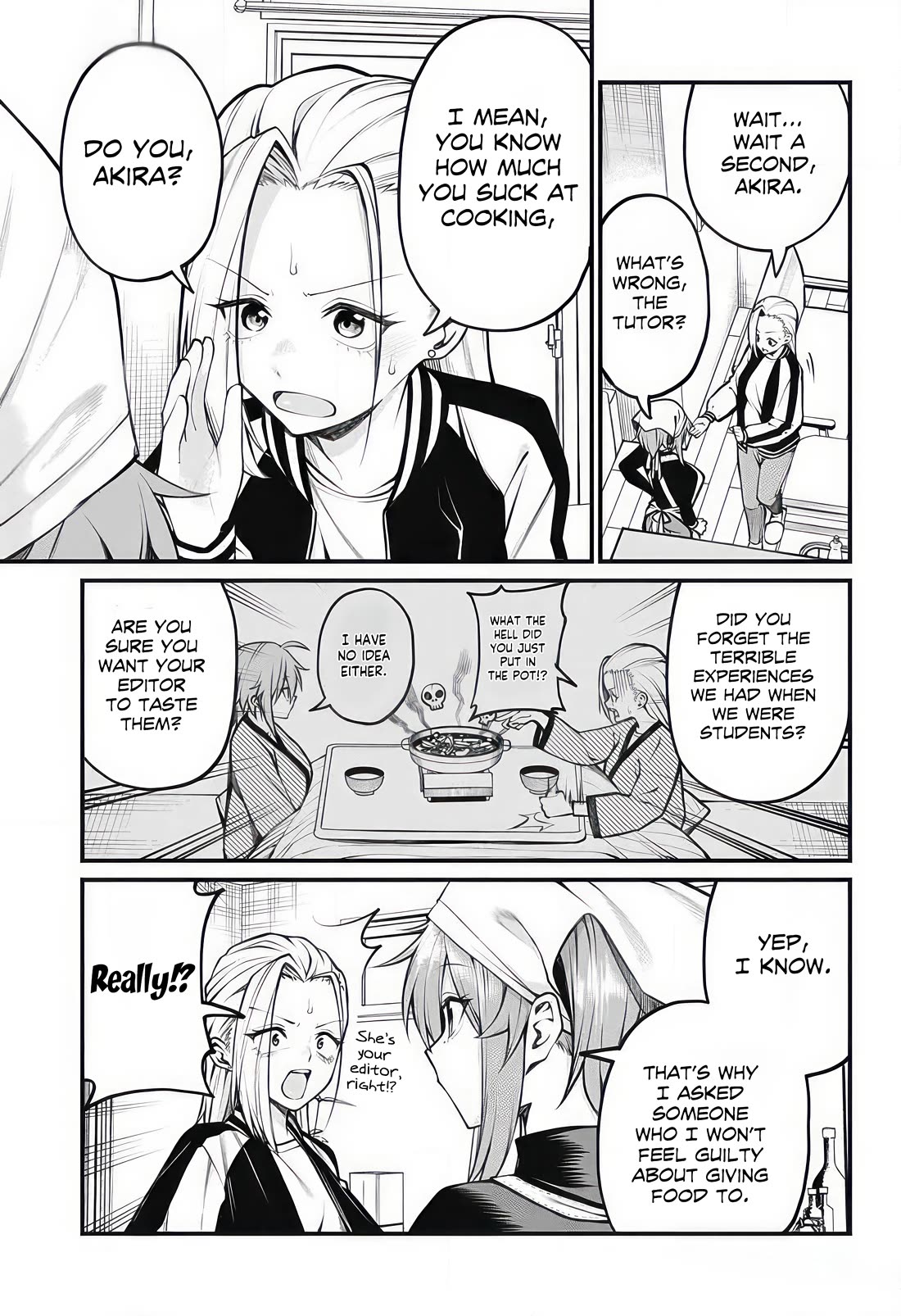 Akanabe-sensei Doesn't Know about Embarrassment Chapter 11 page 3 - Chapter 11: Sensei and Chocolate
