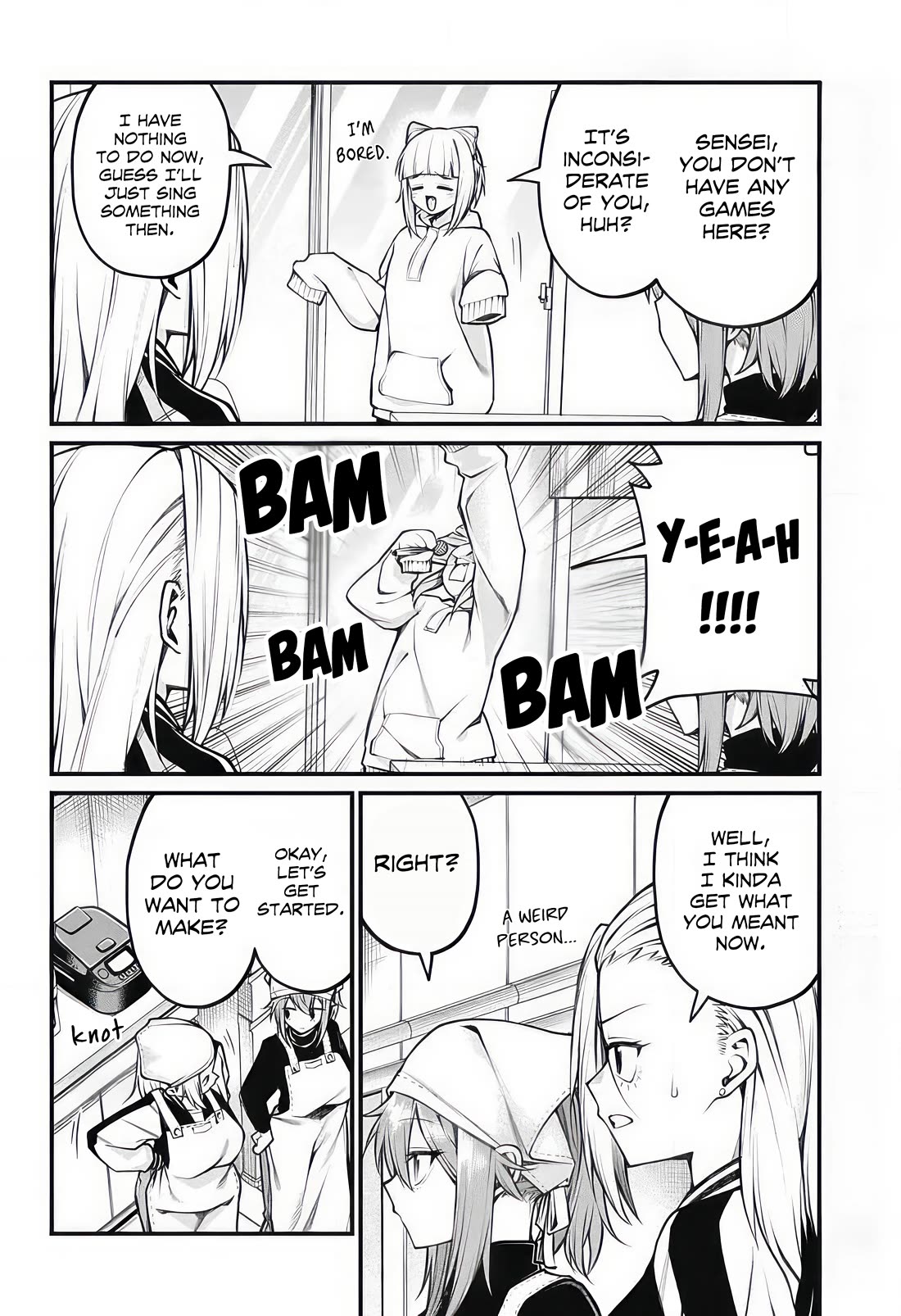 Akanabe-sensei Doesn't Know about Embarrassment Chapter 11 page 4 - Chapter 11: Sensei and Chocolate