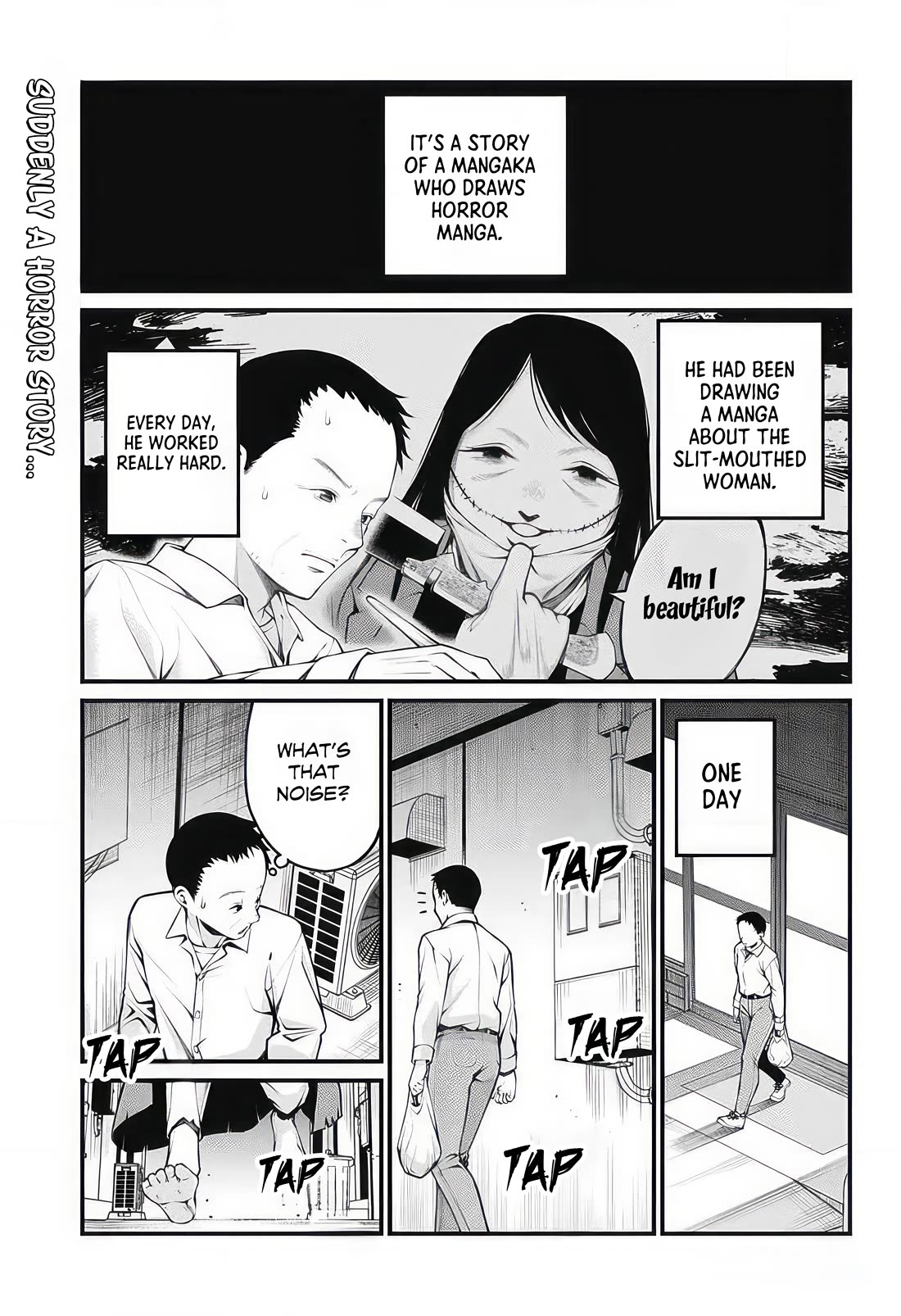 Akanabe-sensei Doesn't Know about Embarrassment Chapter 12 page 1 - Chapter 12: Sensei and Horror Story