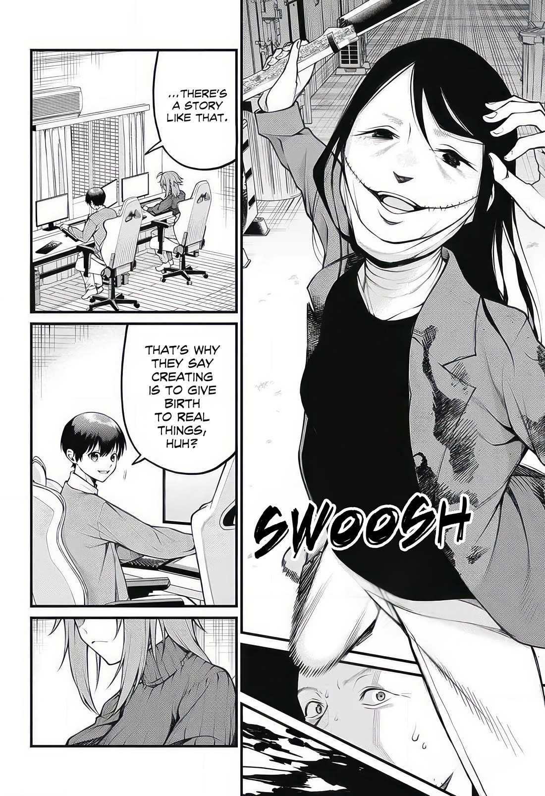 Akanabe-sensei Doesn't Know about Embarrassment Chapter 12 page 2 - Chapter 12: Sensei and Horror Story