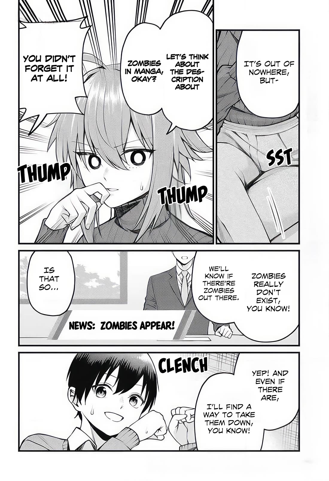 Akanabe-sensei Doesn't Know about Embarrassment Chapter 12 page 6 - Chapter 12: Sensei and Horror Story