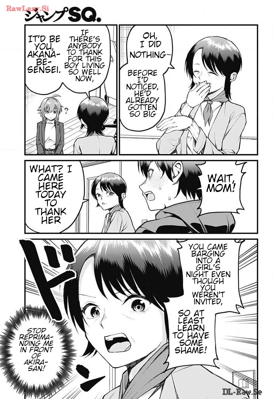 Akanabe-sensei Doesn't Know about Embarrassment Chapter 13 page 6 - Chapter 13: Sensei and Parent-teacher interview