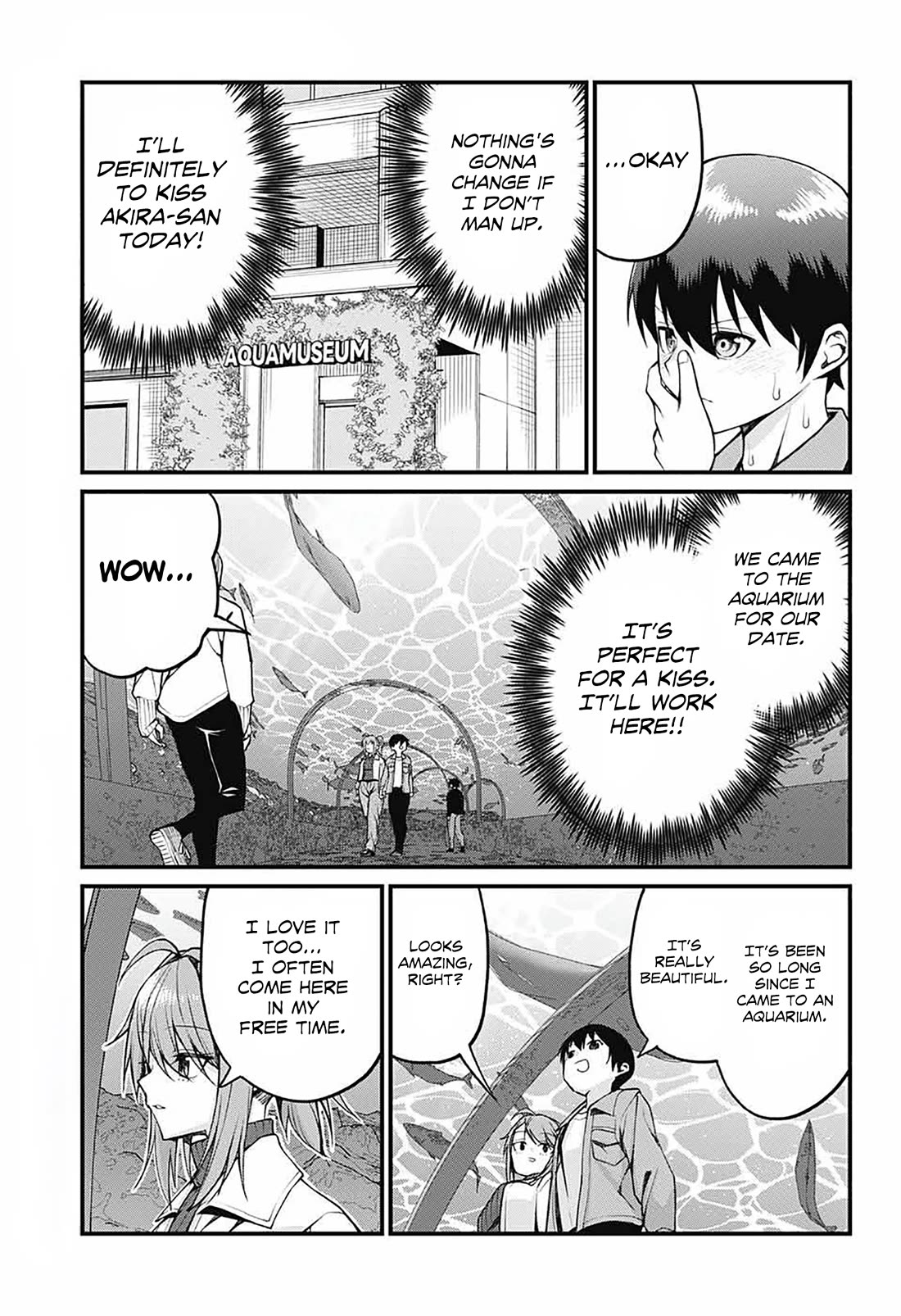 Akanabe-sensei Doesn't Know about Embarrassment Chapter 14 page 5 - Chapter 14: Sakieda Kouki’s Determination