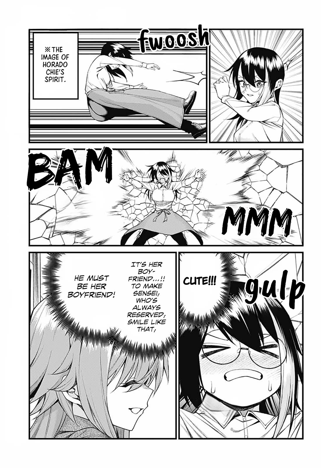 Akanabe-sensei Doesn't Know about Embarrassment Chapter 16 page 12 - Chapter 16: Sensei's Favorite Cafe