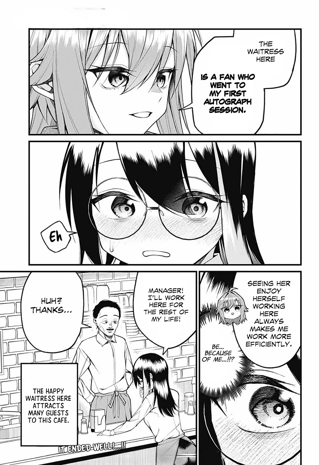 Akanabe-sensei Doesn't Know about Embarrassment Chapter 16 page 14 - Chapter 16: Sensei's Favorite Cafe