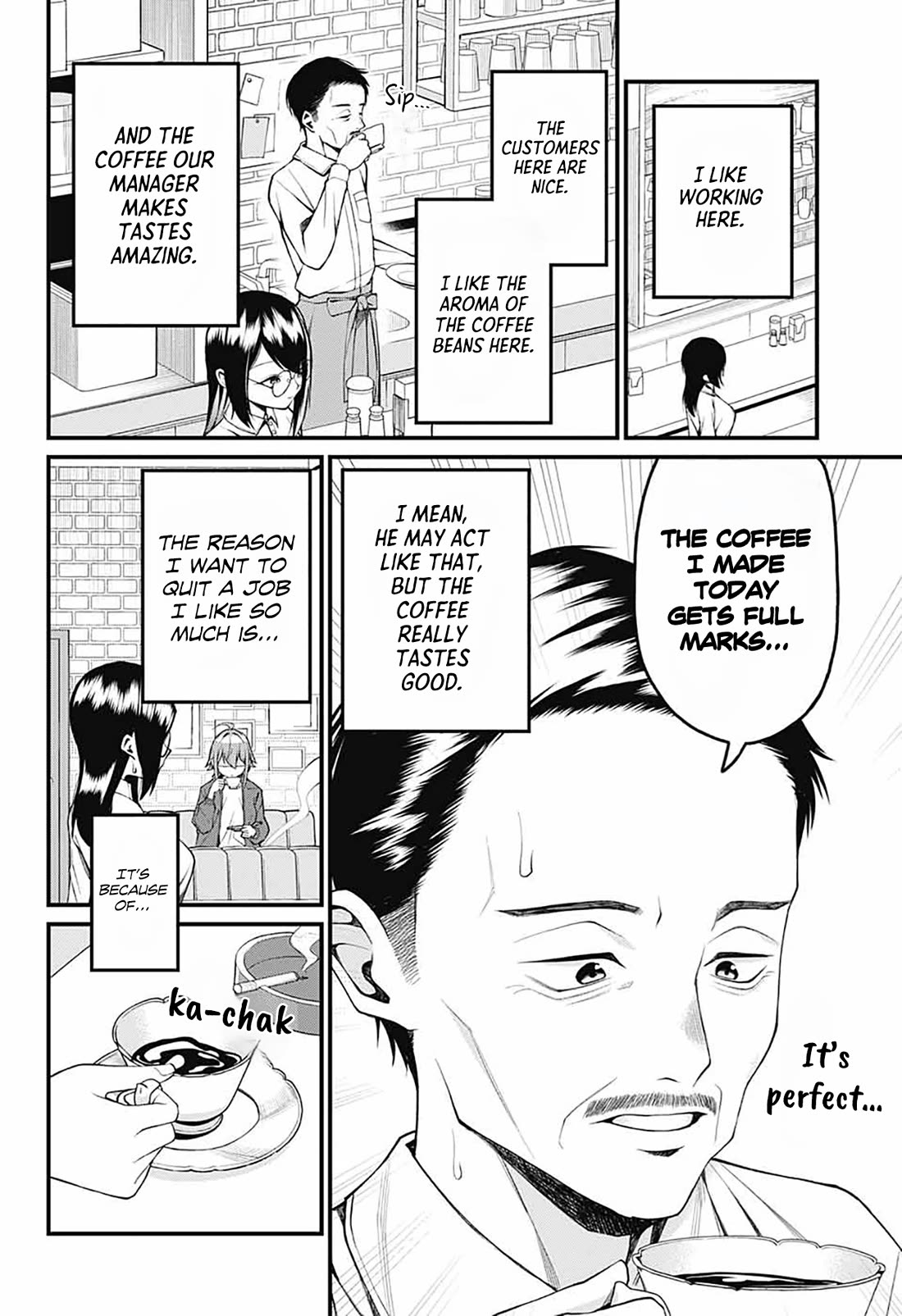 Akanabe-sensei Doesn't Know about Embarrassment Chapter 16 page 3 - Chapter 16: Sensei's Favorite Cafe