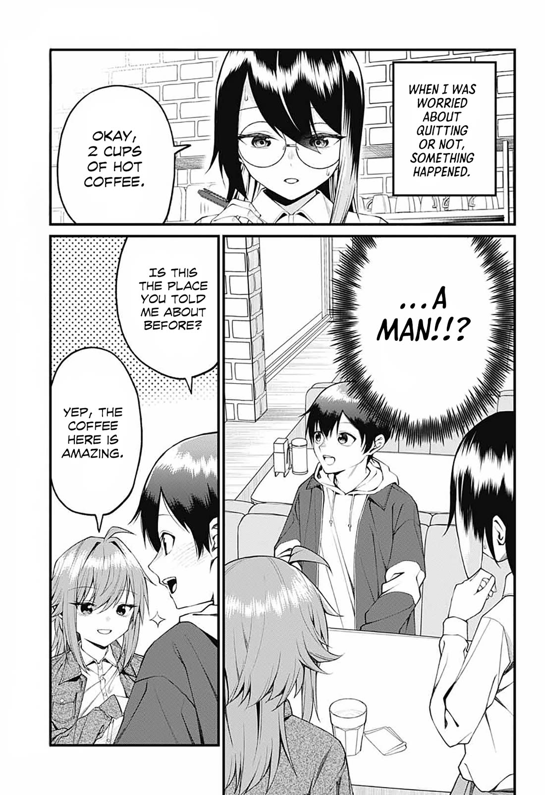 Akanabe-sensei Doesn't Know about Embarrassment Chapter 16 page 8 - Chapter 16: Sensei's Favorite Cafe