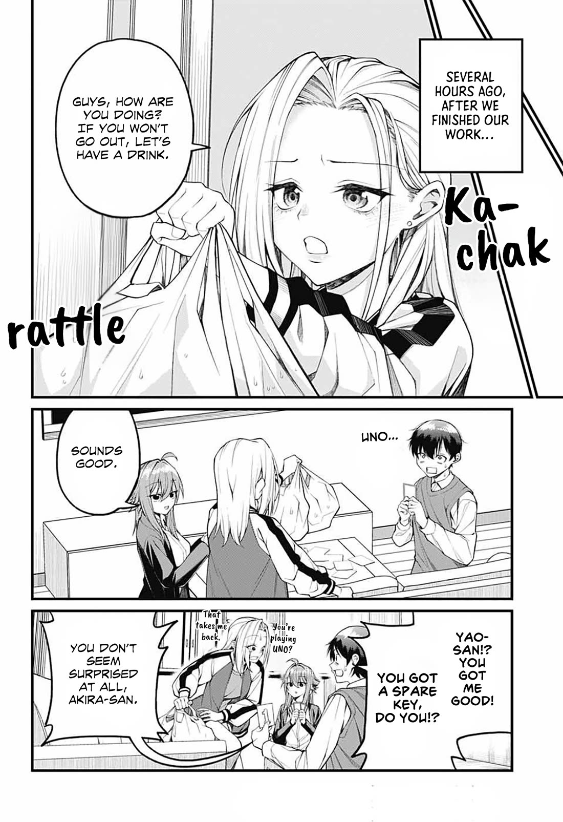 Akanabe-sensei Doesn't Know about Embarrassment Chapter 17 page 2 - Chapter 17: Sensei and Alcohol