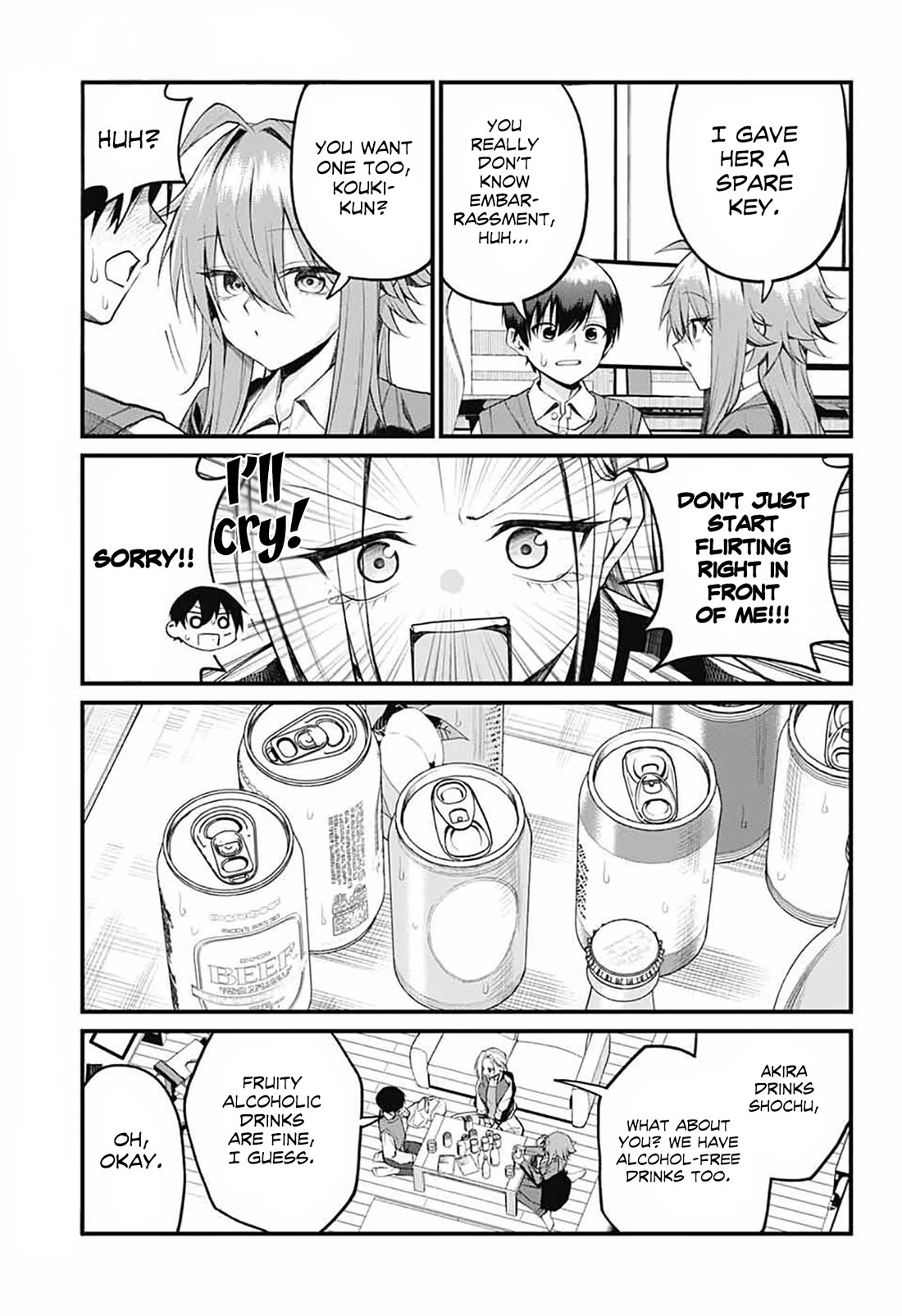 Akanabe-sensei Doesn't Know about Embarrassment Chapter 17 page 3 - Chapter 17: Sensei and Alcohol