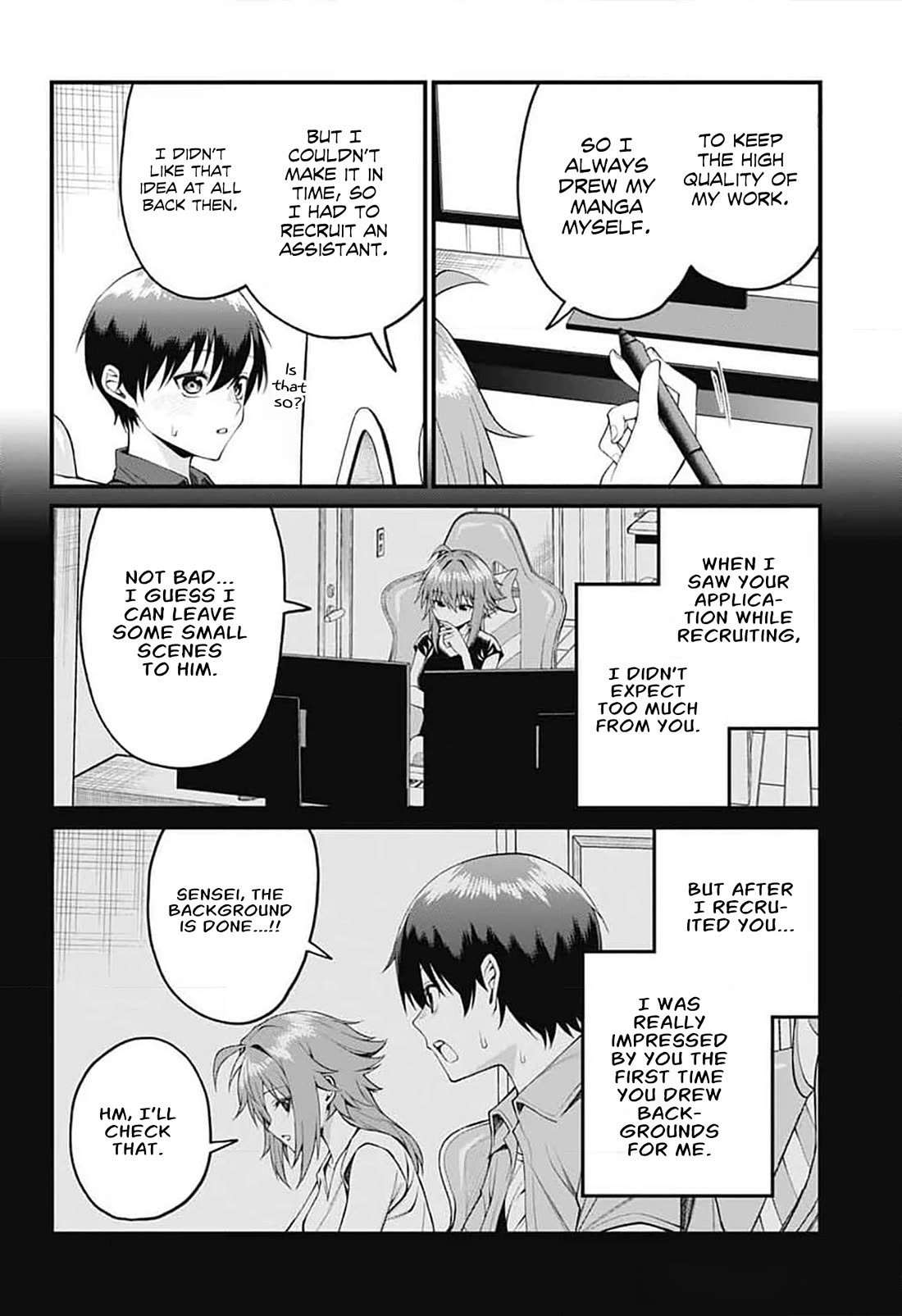Akanabe-sensei Doesn't Know about Embarrassment Chapter 19 page 6 - Chapter 19: Sensei's New Release