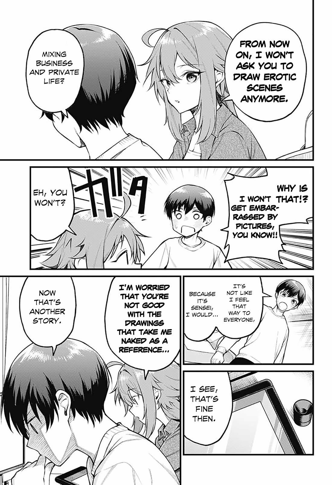 Akanabe-sensei Doesn't Know about Embarrassment Chapter 2 page 9 - Chapter 2: Sensei in The Nude!?
