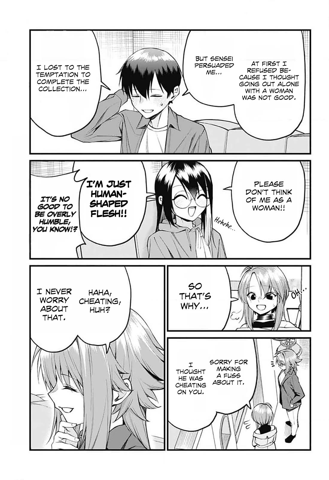 Akanabe-sensei Doesn't Know about Embarrassment Chapter 20 page 11 - Chapter 20: Sakieda Kouki is Unfaithful?