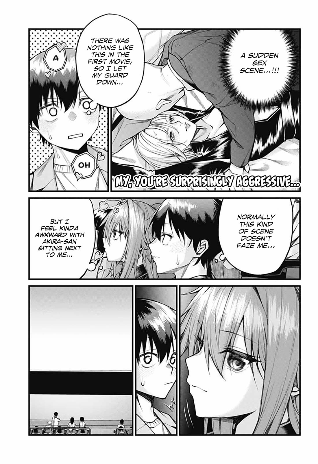 Akanabe-sensei Doesn't Know about Embarrassment Chapter 21 page 11 - Chapter 21: Sensei and Cinema