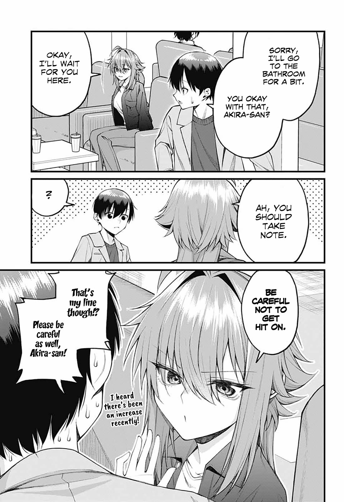 Akanabe-sensei Doesn't Know about Embarrassment Chapter 21 page 3 - Chapter 21: Sensei and Cinema