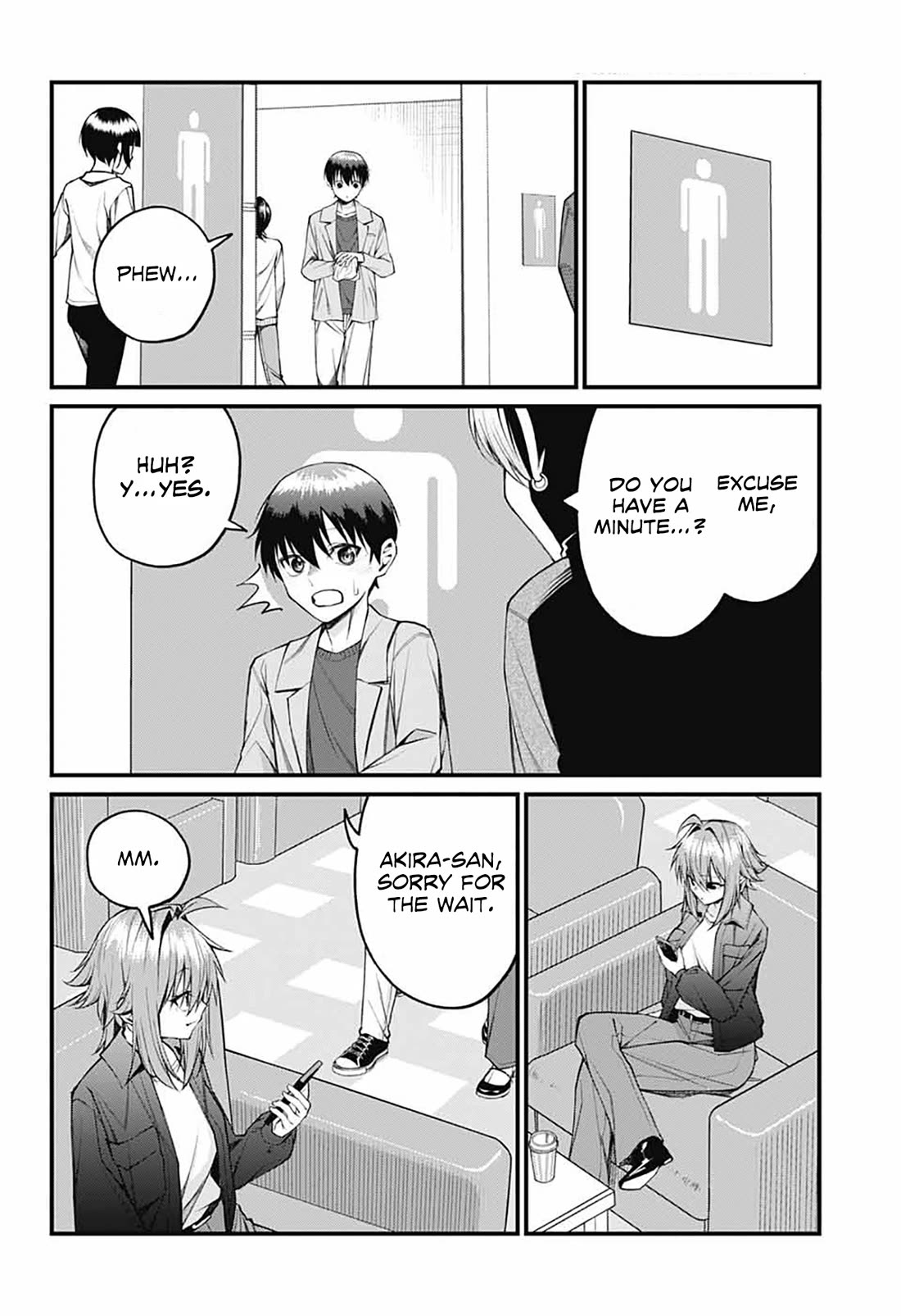 Akanabe-sensei Doesn't Know about Embarrassment Chapter 21 page 4 - Chapter 21: Sensei and Cinema