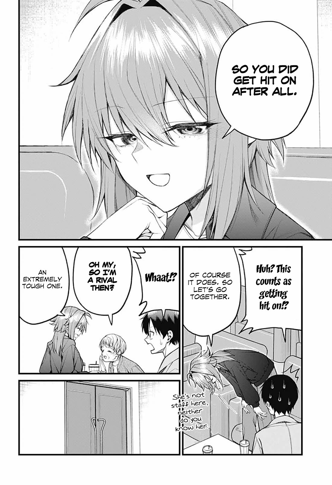 Akanabe-sensei Doesn't Know about Embarrassment Chapter 21 page 6 - Chapter 21: Sensei and Cinema