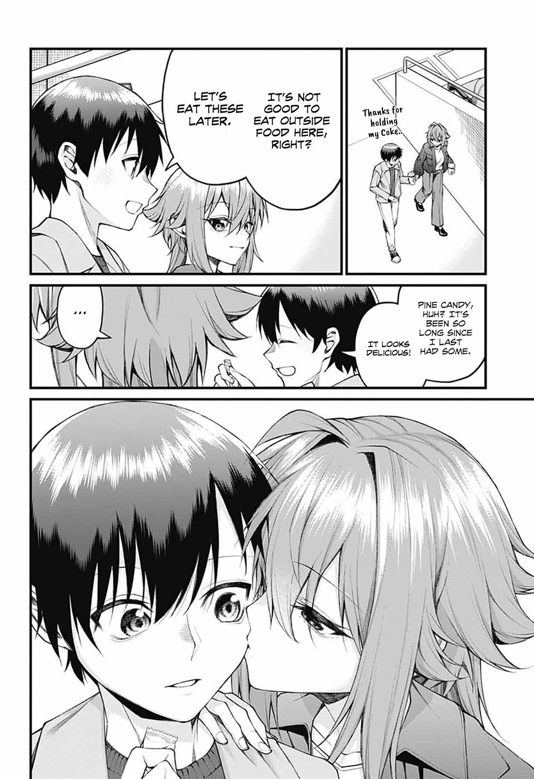 Akanabe-sensei Doesn't Know about Embarrassment Chapter 21 page 8 - Chapter 21: Sensei and Cinema