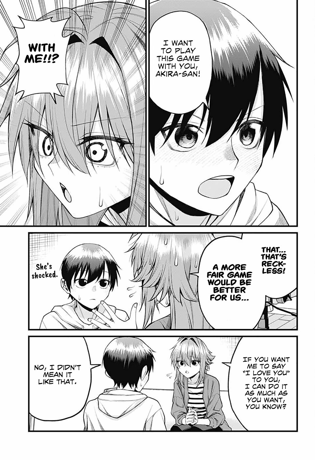 Akanabe-sensei Doesn't Know about Embarrassment Chapter 22 page 3 - Chapter 22: Sensei and the “I Love You” Game
