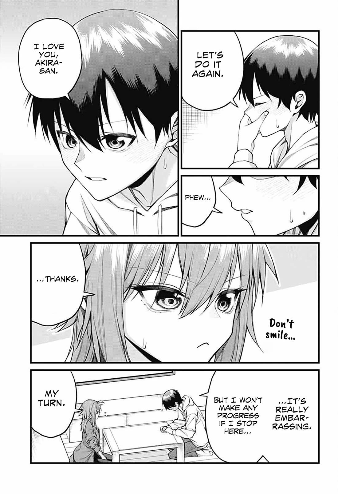 Akanabe-sensei Doesn't Know about Embarrassment Chapter 22 page 9 - Chapter 22: Sensei and the “I Love You” Game