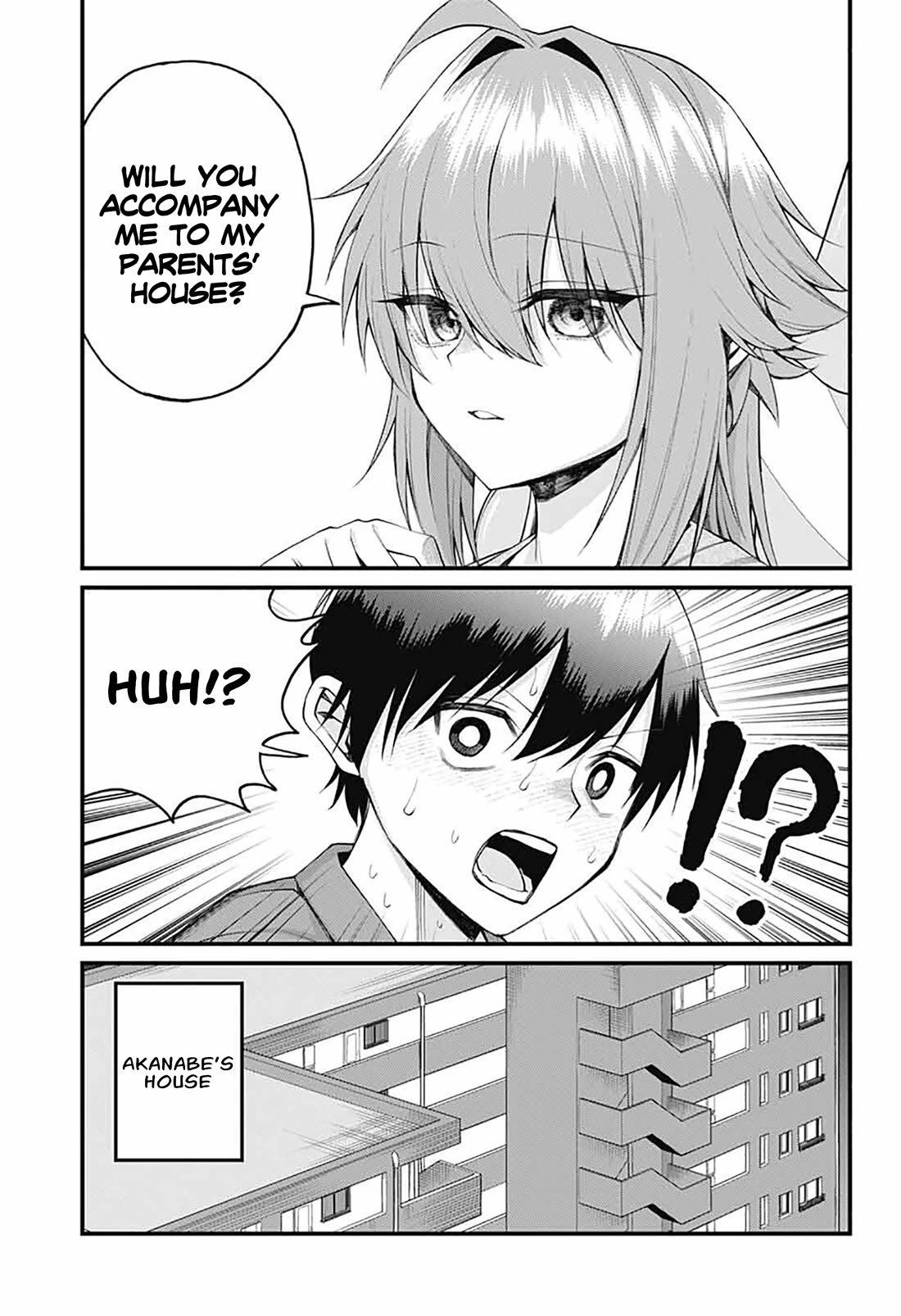 Akanabe-sensei Doesn't Know about Embarrassment Chapter 23 page 3 - Chapter 23: Sensei's Parents' house
