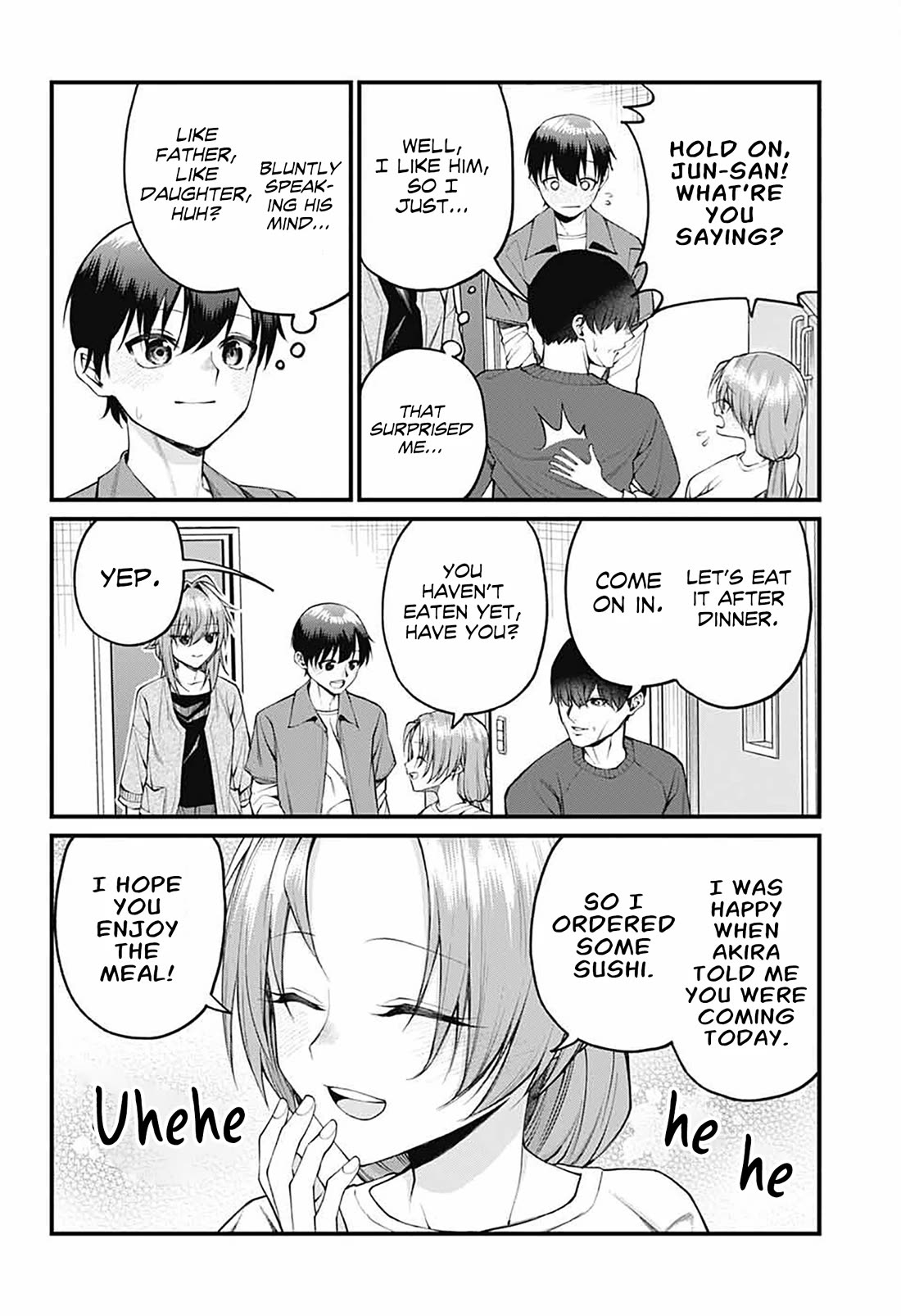 Akanabe-sensei Doesn't Know about Embarrassment Chapter 23 page 6 - Chapter 23: Sensei's Parents' house