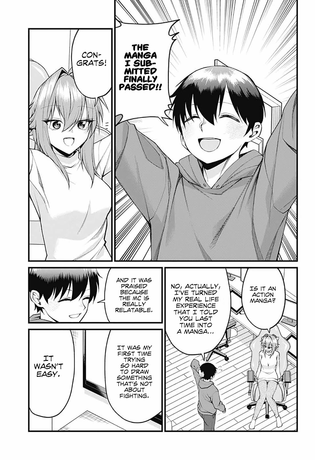 Akanabe-sensei Doesn't Know about Embarrassment Chapter 25 page 11 - Chapter 25: Sakieda Kouki's Struggle