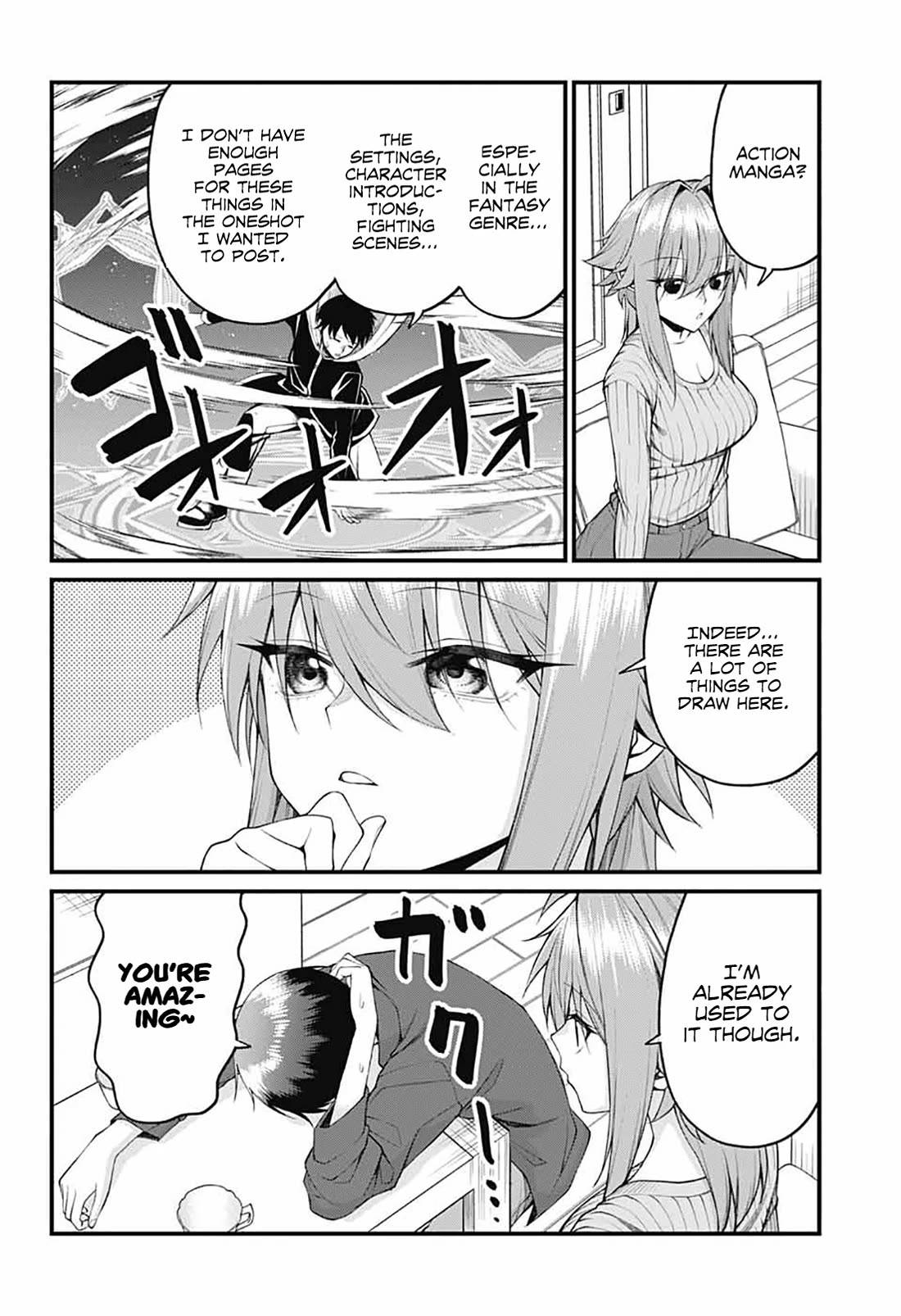 Akanabe-sensei Doesn't Know about Embarrassment Chapter 25 page 2 - Chapter 25: Sakieda Kouki's Struggle