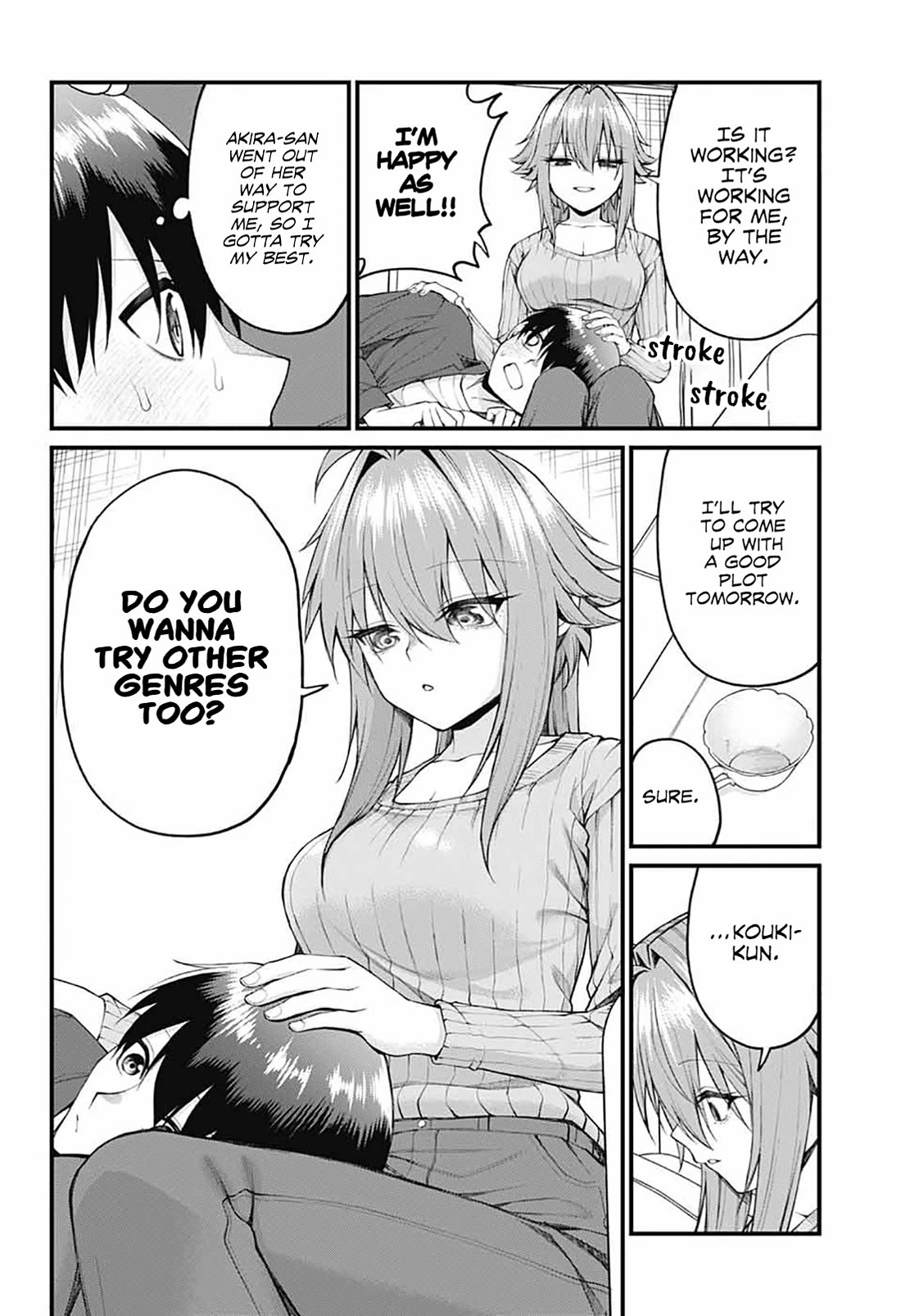 Akanabe-sensei Doesn't Know about Embarrassment Chapter 25 page 6 - Chapter 25: Sakieda Kouki's Struggle