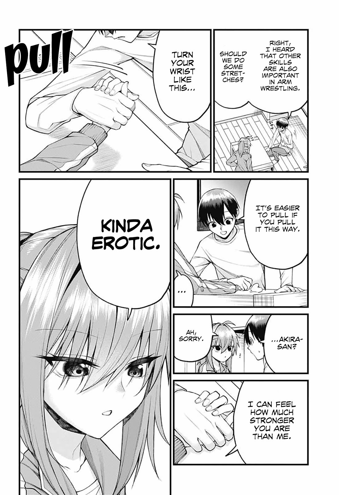 Akanabe-sensei Doesn't Know about Embarrassment Chapter 26 page 10 - Chapter 26: Sensei and building muscle