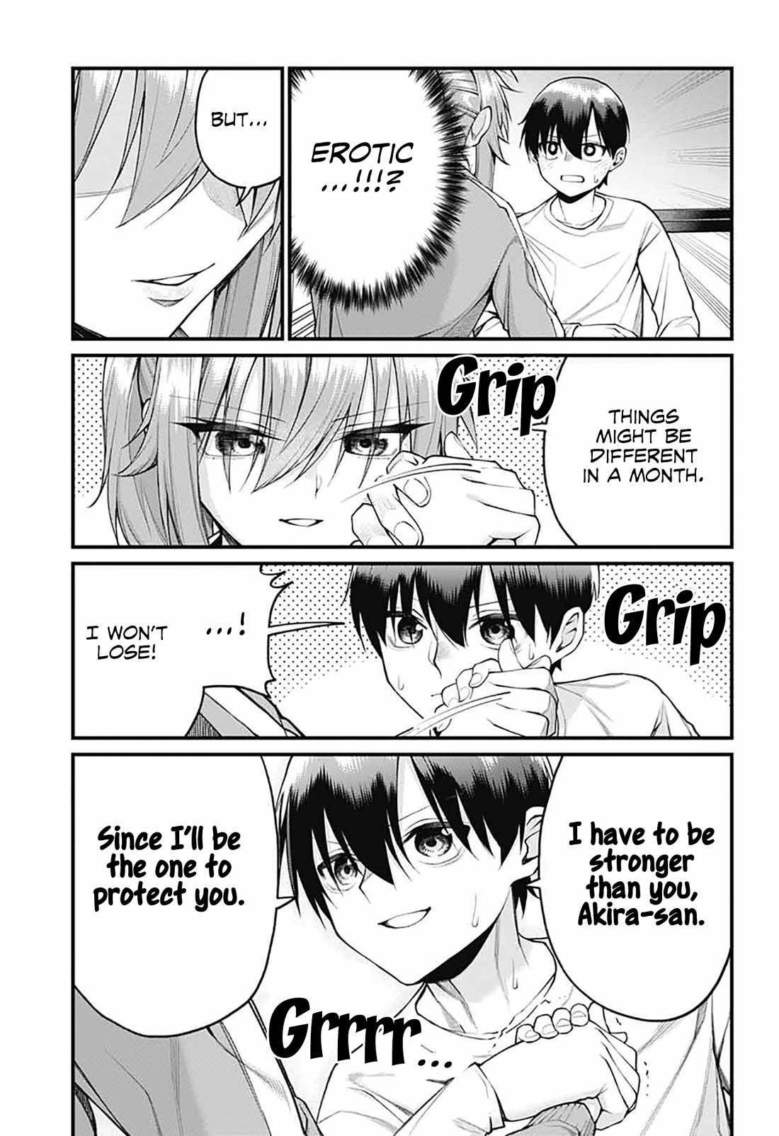 Akanabe-sensei Doesn't Know about Embarrassment Chapter 26 page 11 - Chapter 26: Sensei and building muscle