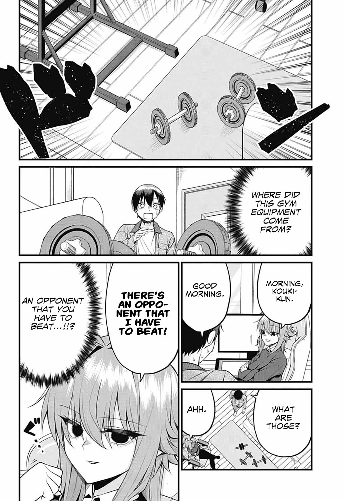 Akanabe-sensei Doesn't Know about Embarrassment Chapter 26 page 2 - Chapter 26: Sensei and building muscle