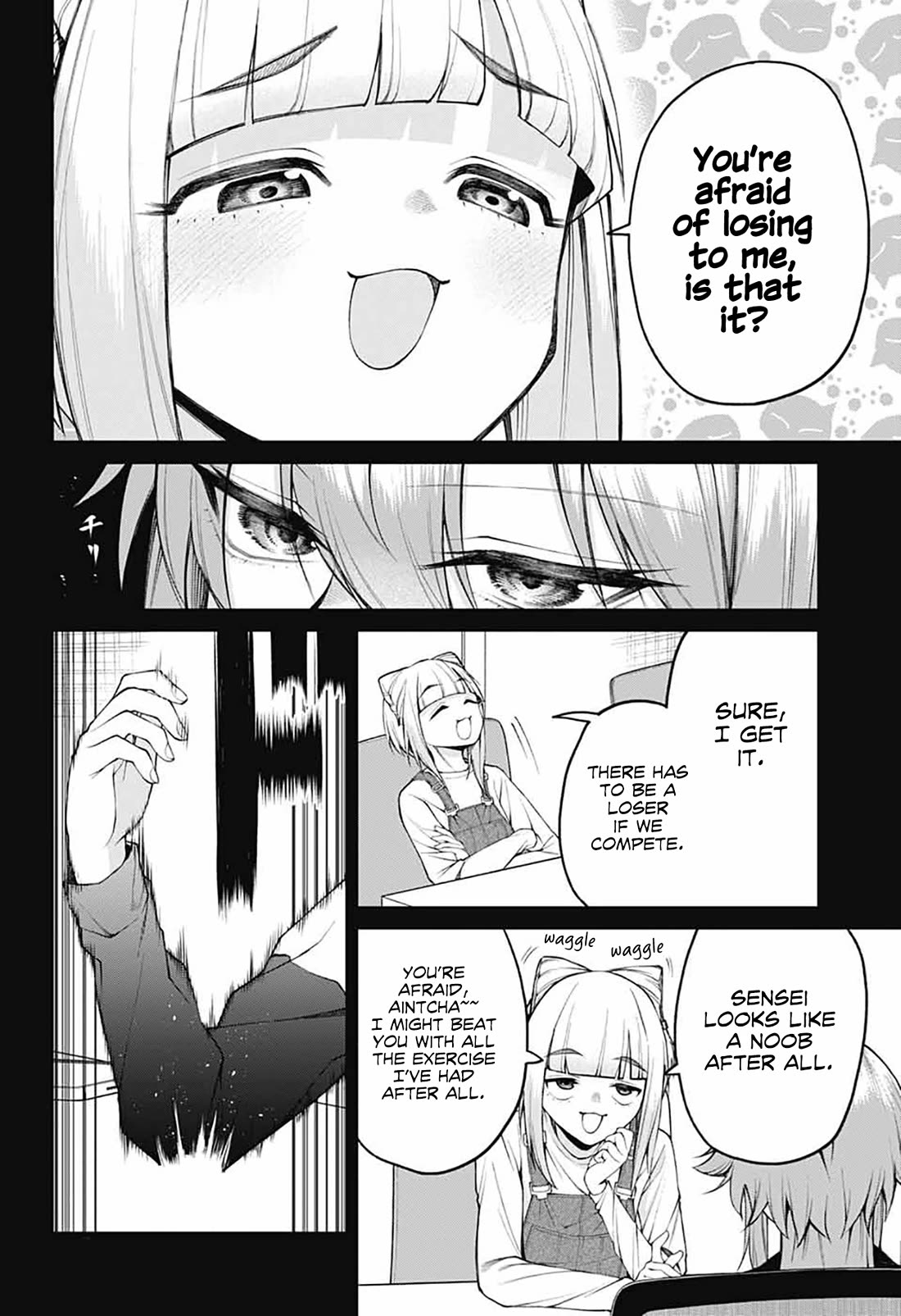 Akanabe-sensei Doesn't Know about Embarrassment Chapter 26 page 4 - Chapter 26: Sensei and building muscle