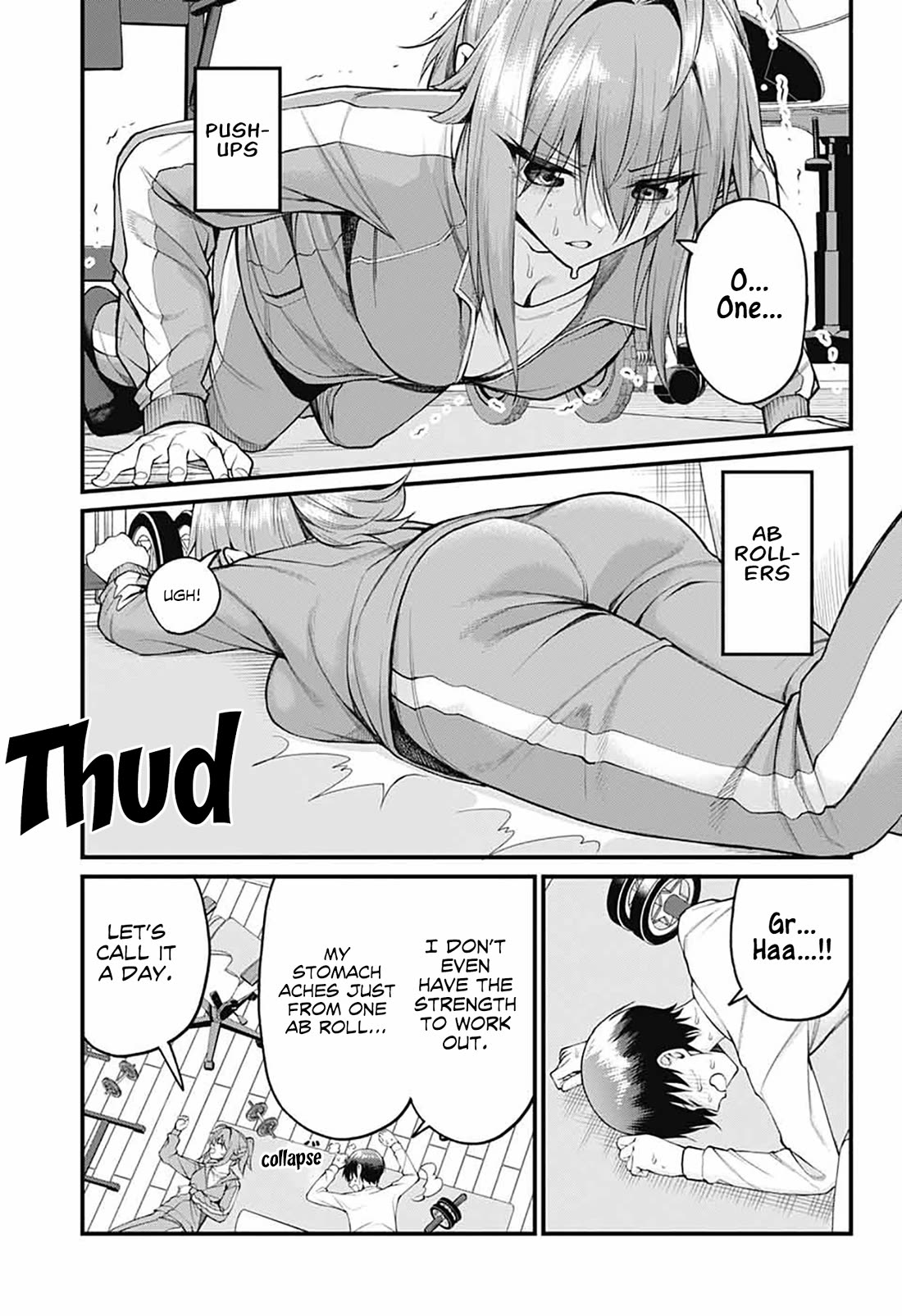 Akanabe-sensei Doesn't Know about Embarrassment Chapter 26 page 9 - Chapter 26: Sensei and building muscle