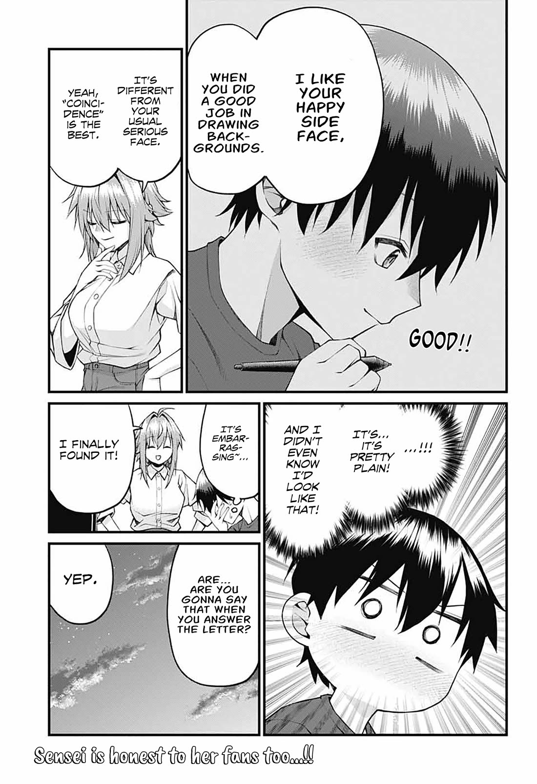 Akanabe-sensei Doesn't Know about Embarrassment Chapter 27 page 13 - Chapter 27: Sensei's Fetish