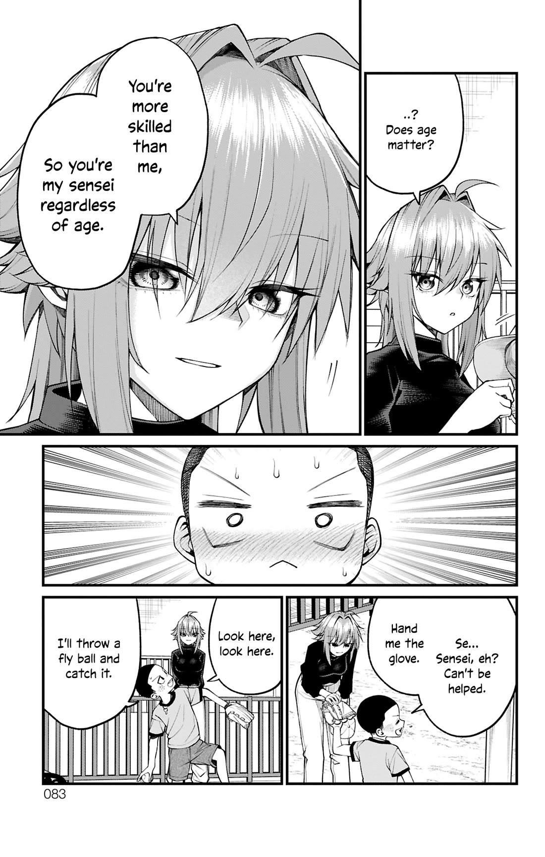 Akanabe-sensei Doesn't Know about Embarrassment Chapter 29 page 8 - Chapter 29