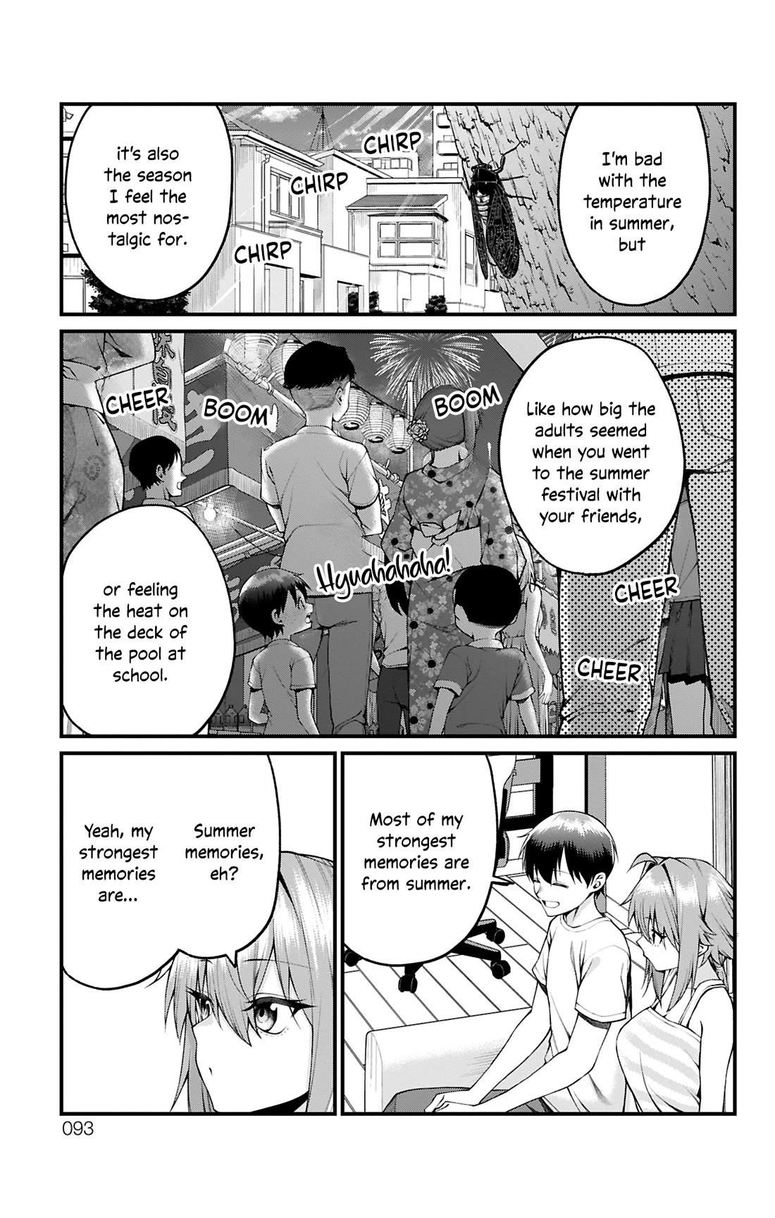 Akanabe-sensei Doesn't Know about Embarrassment Chapter 30 page 3 - Chapter 30: Sensei and Summer Wear